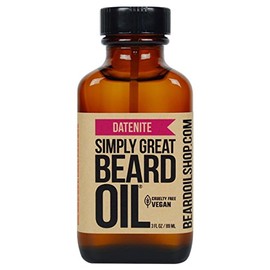 DATENITE Scented Beard Oil - Beard Conditioner 3 Oz Easy Applicator - Natural - Vegan and Cruelty Free Care for Beards - America's Favorite