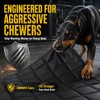 Drounphi Chew Proof Dog Crate Pad – Indestructible Durable Crate