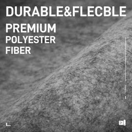 78"x40" Light Gray Underfelt Carpet for Speaker, Sub Box Carpet, Auto, RV, Boat, Marine, Truck, Car Trunk Felt Fabric Material