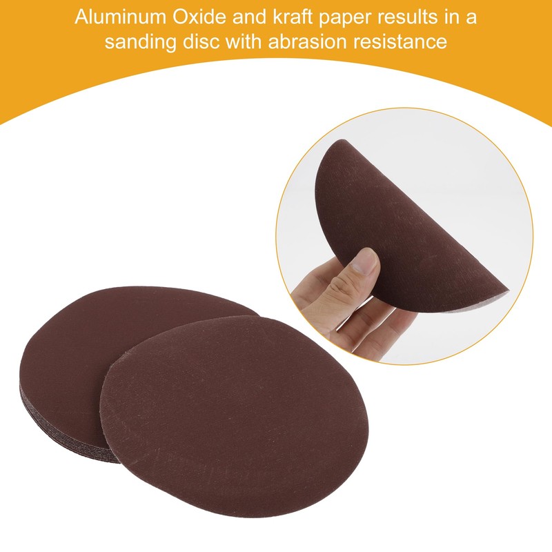 Partuto 10 Pcs 6inch 600 Grit Universal Sanding Discs -
