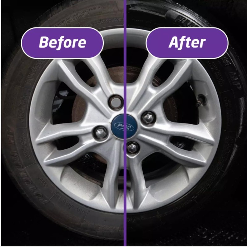 Wonder Wheels Alloy Wheel Cleaning Kit, 500 ml