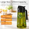 COOLMI 2-in-1 Olive Oil Sprayer and Dispenser Bottle Set