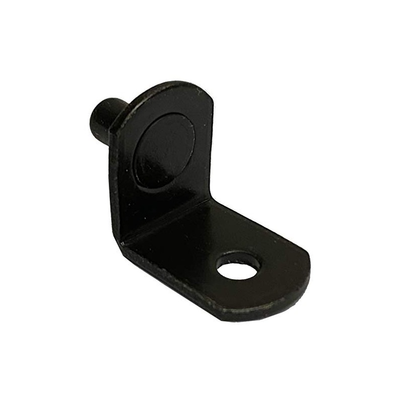 Desunia 5mm L-Shaped Bracket Style Cabinet Shelf Support Pegs with