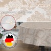 Fabric Tablecloth, Textile Table Linen, Cotton Polyester, Washable, Plain Ornamental