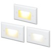 LEONLITE 3CCT LED Step Lights 120V-277V, 150LM 2.5W Dimmable Horizontal