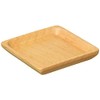 Alphax 902423 Small Plate, Wood Grain, 2.4 x 2.4 x