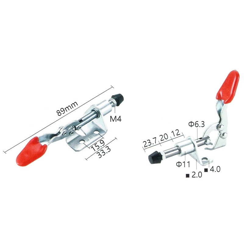 INGDAUM® 1 Piece GH-301AM Push Rod Tensioner, Adjustable Push Rod