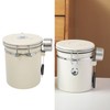 Coffee Canister Airtight Stainless Steel Kitchen Food Storage Container with