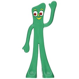 Gumby Original Bendable Figure - Nostalgic Toy, PVC Material, Safe for Kids, Poseable Action Figure