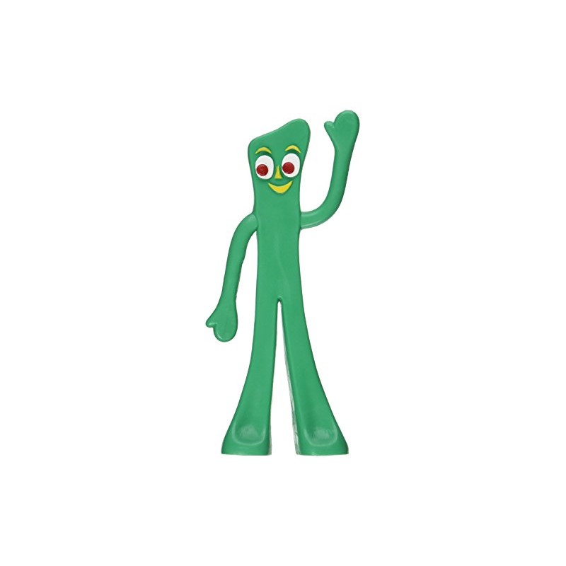 Gumby Original Bendable Figure - Nostalgic Toy, PVC Material, Safe