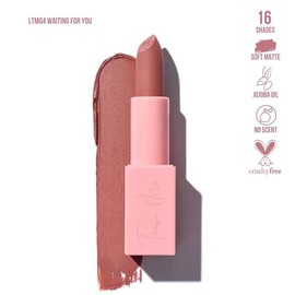 Beauty Creations Tease Me  Labial en barra mate (Waiting For You)  Pigmentación intensa y fórmula ligera con aceite de jojoba                         