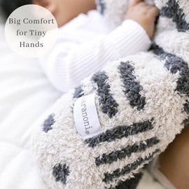 Saranoni Luxury Plush Mini Baby Security Blanket Mudcloth Double Sided Design