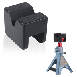 Jack Pad Jack Adapter Cushion Rubber Cushion Rubber Cushion Rigid Jack Type Hydraulic Jack Bike Jack Adapter for 2-3 Tons Jack Up Welding Protector Cover Increased Durability Low Profile Square