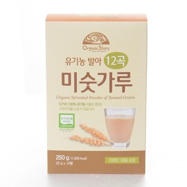 (현대백화점)유기농 발아미숫가루 12곡 (스틱형) (Hyundai Department Store) Organic Sprouted Multi-Grain Powder 12 Grains (Stick Type)
