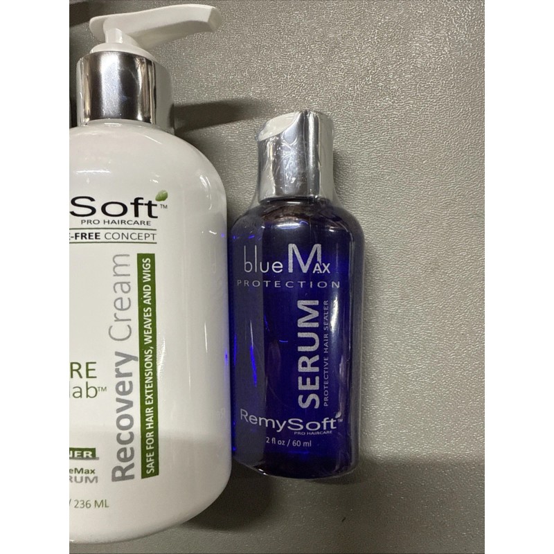 RemySoft Moisture Lab Hydrating Cleanser Shampoo Recovery Cream Conditioner Wigs