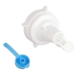 Water Dispenser Valve, Plastic Water Jug Dispenser Valve Reusable Water Jug Cap Spigot Faucet Water Bottle Replacement Top Valve for 55mm Drinking Bottle
