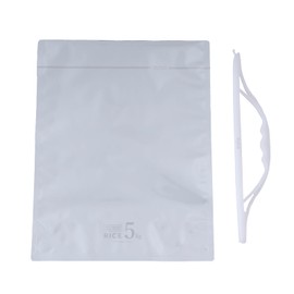 Iwatani Materials Food Storage Bag, Easy Sealing, Food Stock, Rice, 11.0 lbs (5 kg)