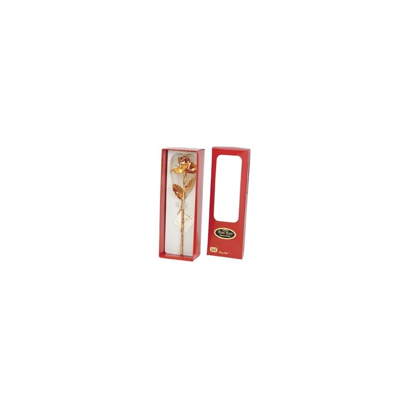 Real Rose Dipped in 24k Gold - Diana Rose (12"