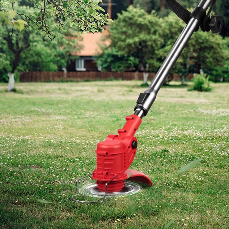 12V Electric Grass Trimmer With Li-ion Battery Lawn Mower Powerful
