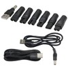 Shaver Charger USB Adapter with 7 Kinds Interfaces Suitable for