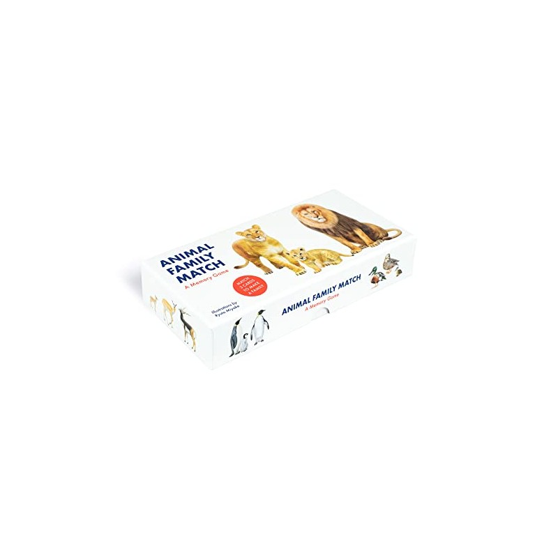 Laurence King Animal Family Match: A Matching Memory Game