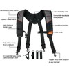 KUNN Tool Belt Suspenders Padded Carpenter Construction Electrician Work Suspender