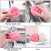 JZS Non-Scratch Scrub Sponges, Sponges for Cleaning Kitchen, Bathroom,Non-Scratch Sponges