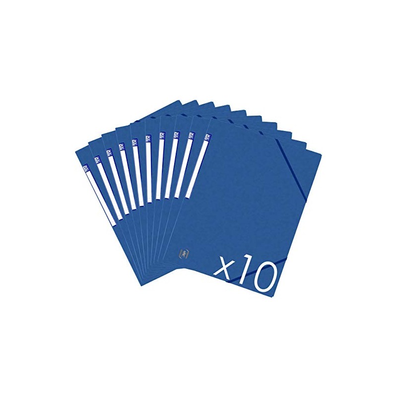 Oxford TopFile+ 400114353 A4 Folders without Flaps with Elastic Band