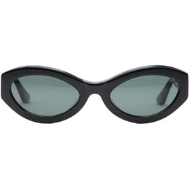 Christopher Cloos x Elsa Hosk Round Vintage Polarized Sunglasses