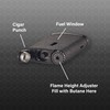 Visol Vista Butane Torch Lighter Double Flame Refillable Gas Lighter,