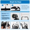 Hmseng V-Type Bike Brake Set, Complete Universal Bike Front and