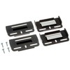 Easy to Attach Numberplate Holder, Black, Box of 2