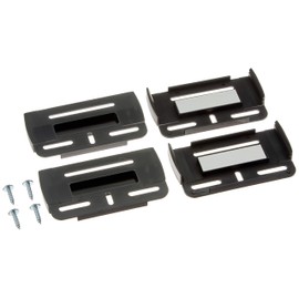 Easy to Attach Numberplate Holder, Black, Box of 2