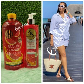 SK Duchess Glow Blood Orange Blossom Lotion & Shower Gel  Eventone Result