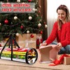 DECO EXPRESS Christmas Wrapping Paper Storage Bag Zipped Gift Wrap
