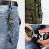 SOWHUP Tactical Keychain with Quick Release Buckle, EDC Gear Clips