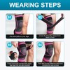 Ruilaibao Plus Size Knee Compression Sleeve for Women and Men