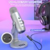 ZealSound - Micrófono de podcast para PC, micrófono USB con