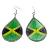 Jamaica Flag Earrings