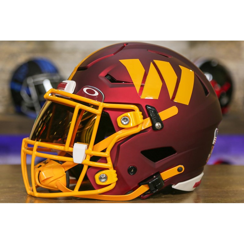 Green Gridiron Riddell SpeedFlex Hard Cup Cam-Loc Chinstrap + Chrome