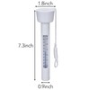 [Large Floating Pool Thermometer] eLander Pro Water Thermometers, for Outdoor