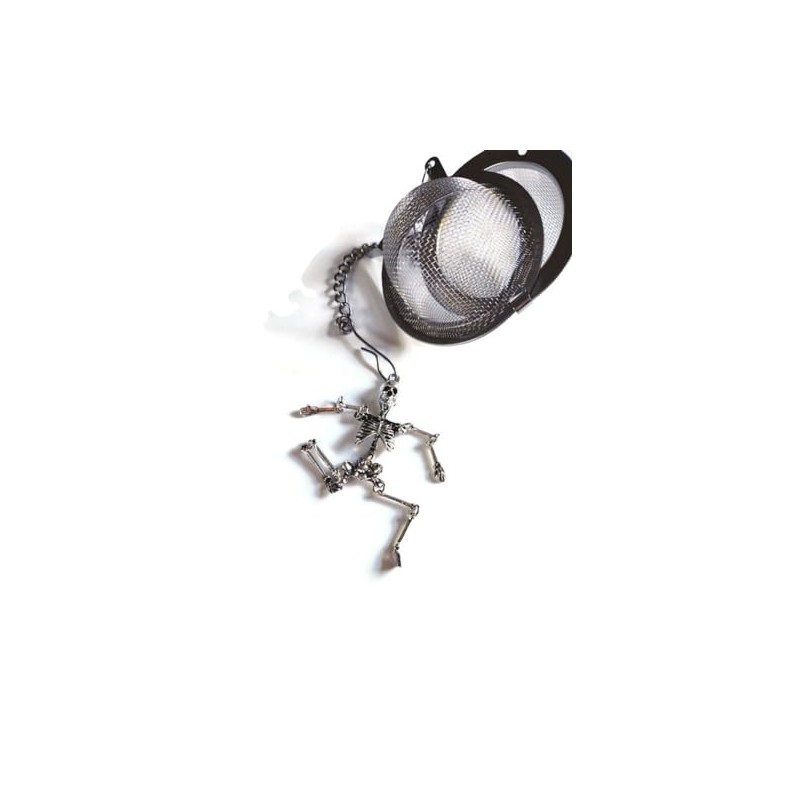 Skeleton Tea Infuser Strainer with Moveable Arms and Legs