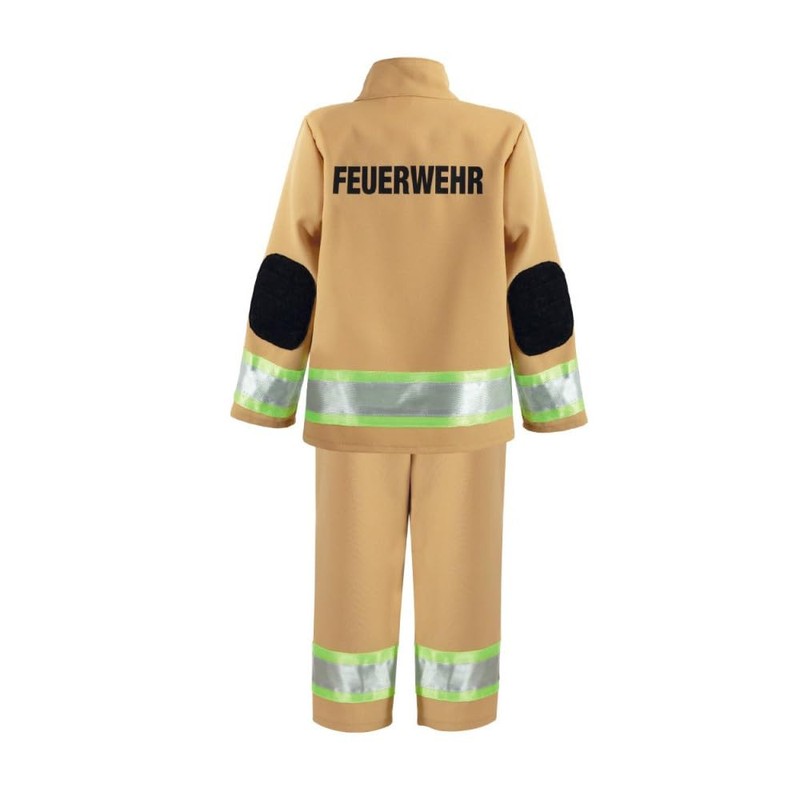 KarnevalsTeufel Children's Costume Fire Brigade Uniform Professional Fire Brigade Everyday