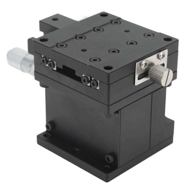 Manual Linear Stage Aluminum Alloy Black Anodized Surface XZ Axes