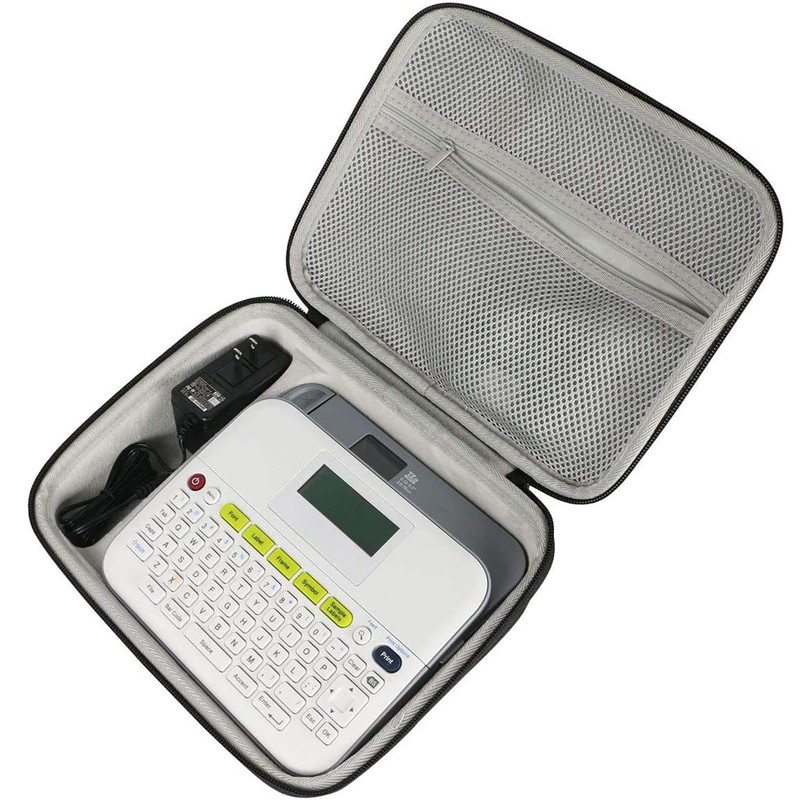 Khanka Hard Case Storage Carrying Bag for Brother PT-D400 Label