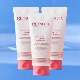 Linoia 리노이아 톤업 바디크림(SPF35 PA++) 200ml x 3개 [톤업바디 인샤워크림 200ml x 3개] Rinoia Tone-Up Body Cream (SPF35 PA++) 200ml x 3 [Tone-Up Body Inshallah Cream 200ml x 3]