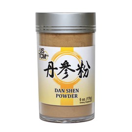 Dan Shen Powder Salvia Miltiorrhiza Powder Red Sage Root Powder 丹参粉 120mesh (6oz)