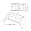 CAMPMAX Campfire Grill 304 Stainless Steel Grate, Folding Camping Grill