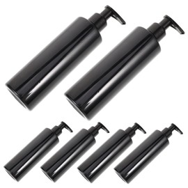 iplusmile 6pcs 250ml Pump Lotion Bottles Refillable Dispensers Plastic Pump Press Bottle for Soap Hand Lotion and Cleaning Gel for Home Kitchen and Bathroom