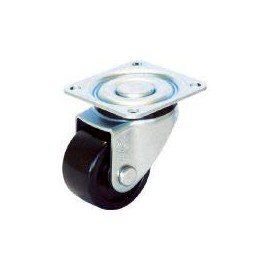Uei Caster: H Series HG Type Free-Caster Reinforced Nylon (B) Car, Wheel Diameter φ2.6 inches (65 mm), Manufacturer Model: HG-65GNB